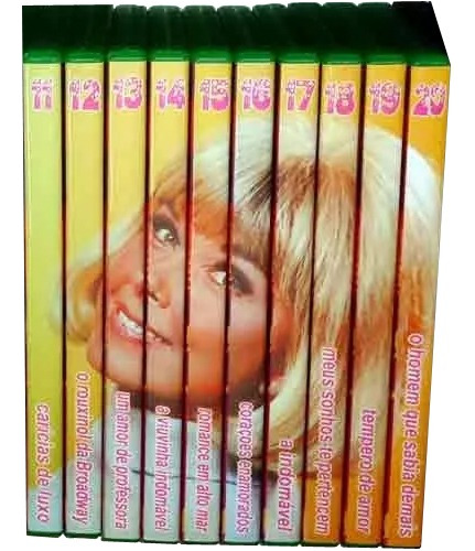 Coleção Primorosa Da Estrelíssima Doris Day Lote 2 10 Dvds.