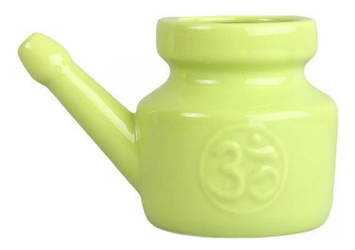 3 Neti Pot De Cerámica Sinus Rinse Pot Bote De Verde Verde