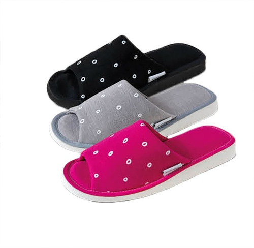 Imagen 1 de 4 de Pantuflas Alcochadas Taco Chino De Mujer Estampadas Susurro