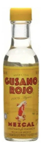 Paquete De 3 Mezcal Gusano Rojo Aboc Madera Y Gusano 250 Ml