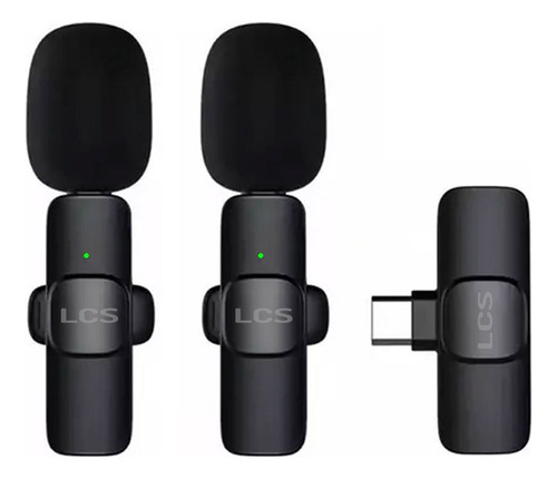 Micrófono Inalámbrico Corbatero X2 Usb-c Ls-m1 Lcs