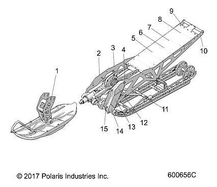 Polaris Cc Decal Cover, Mid, Genuine Oem Part 7187244, Q Pxc