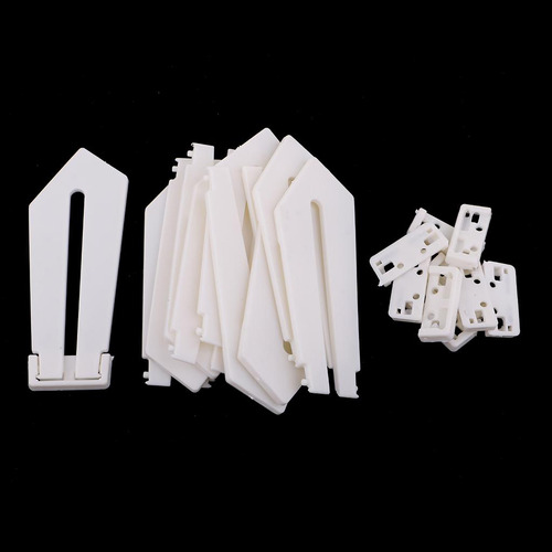 10 Piezas De Plástico Fotografía Respalda 125x45x6mm