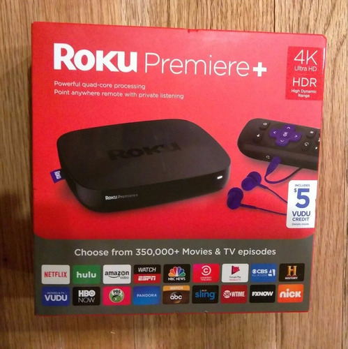 Roku Premiere Plus + Hdr 4k Ultra Hd Entrega Día Siguiente