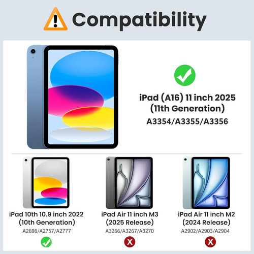 Funda Silicon Tpu Para Ipad 10th 11th A2696 A3354 Flexible Transparente