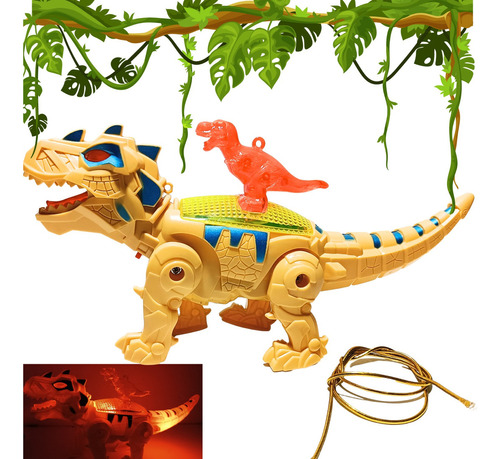 Robô De Brinquedo Dinossauro Genérica Dinossauro Marrom