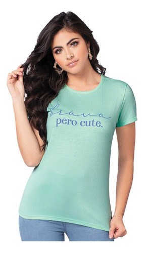 Camiseta Verde Menta 88320