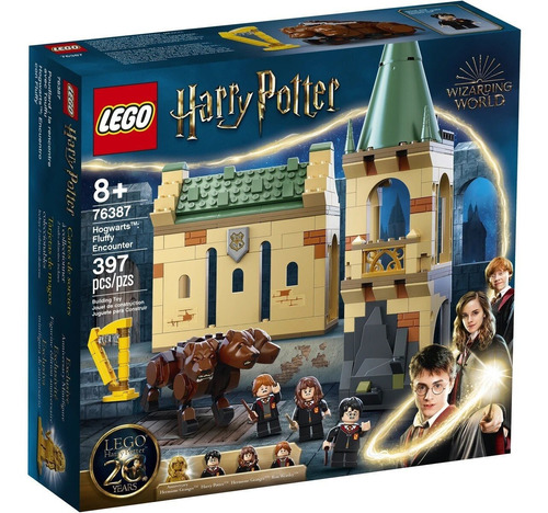 Lego Harry Potter Hogwarts Encuentro Con Fluffy 397pcs Febo