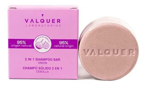 Shampoo Solido De Cebolla Estimulante Capilar Valquer
