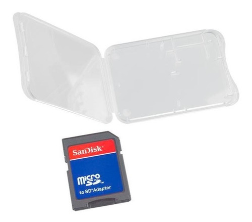 Adaptador Microsd A Sd Con Estuche Sandisk