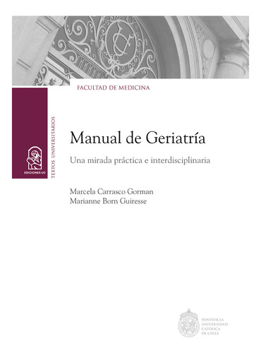 Manual De Geriatría (libro Original)