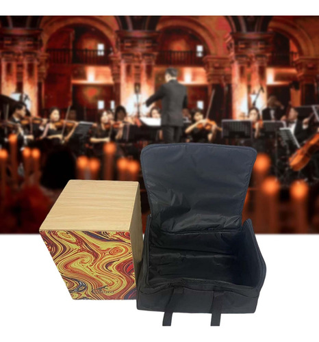 Cajon Caixa Tambor Bolsa Alça De Ombro Ajustável Oxford