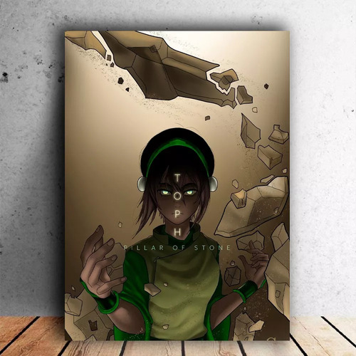 Pintura De Diamante Avatar La Leyenda De Aang - Toph