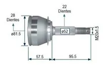 Comprar Junta Homocinetica Chevy Chevy Monza Chevy Joy 96-12 L\u002Frueda