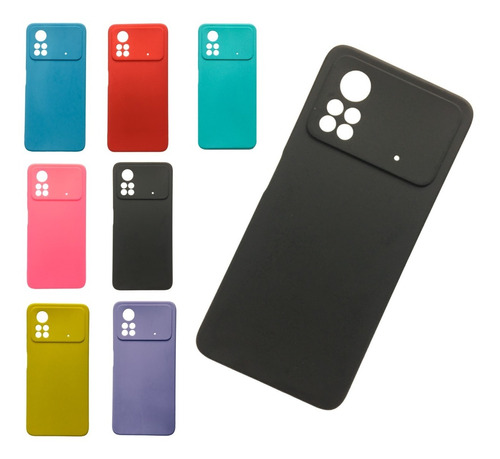 Funda Para Xiaomi Poco X4 Pro 5g Protector Silicon Case