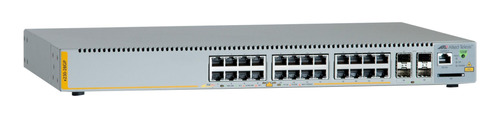 Switch Poe+ Administrable 24 Puertos 10/100/1000 Mbps 370 W