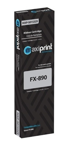 Cinta Maxiprint Compatible Con Epson Fx-890