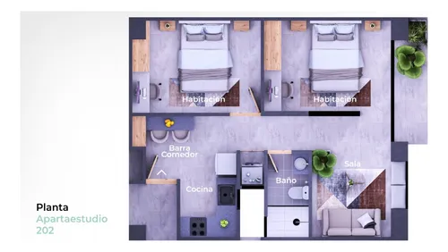 Broker - Apartaestudios En Obra Gris Barrio Cadillal Popayán
