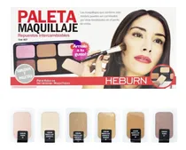 Comprar Set Heburn 927 Maquillaje Profesional 4 Compactos 2 Rubores