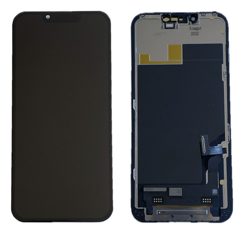 Tela Frontal Display Compatível iPhone 13 Top + Película Cor Preto