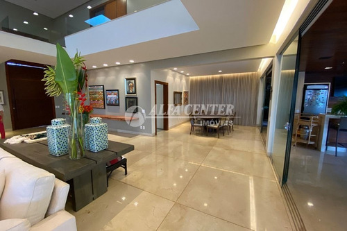 Imagem 8 de 30 de Sobrado Com 04 Suítes À Venda, 623 M² Por R$ 8.200.000 - Alphaville Flamboyant Residencial Araguaia - Goiânia/go - So0381