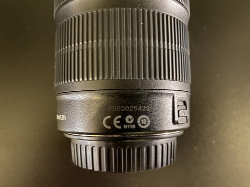 Lente Canon Efs 18-135mm Image Stabilizer Macro 0.39m/1.3ft