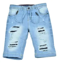 Comprar Bermuda De Mezclilla Para Hombre, Short Hombre Urbano Slim