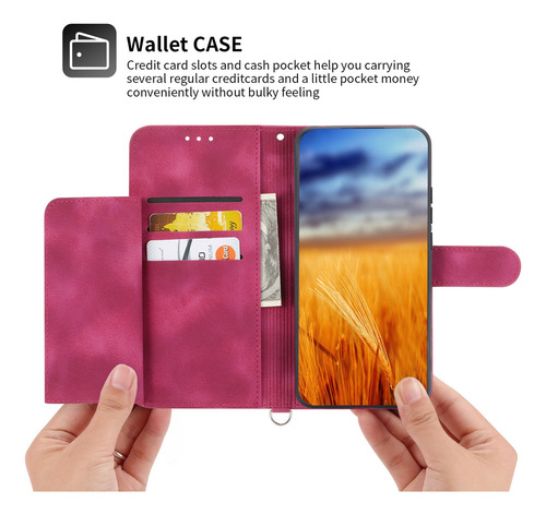 //funda De Piel Tipo Cartera Para Samsung Galaxy S23 S23fe/
