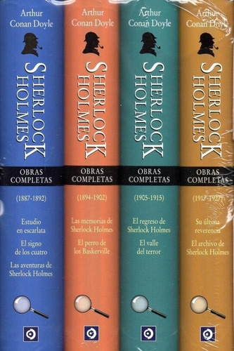 Libro: Obras Completas De Sherlock Holmes. Conan Doyle, Arth