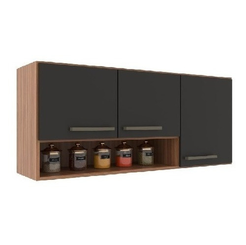 Mueble Aéreo 3 Puertas Cocina Alacena Estante Linea Premium 