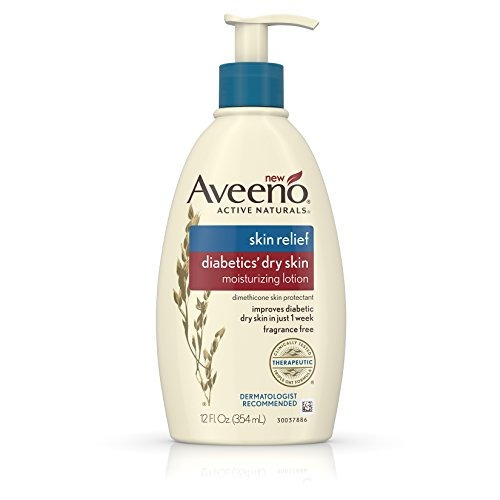 Aveeno Skin Relief Diabetics .loción Para La Piel Seca, 12 