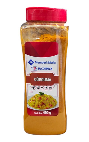 Cúrcuma Member's Mark By Mccormick 490g