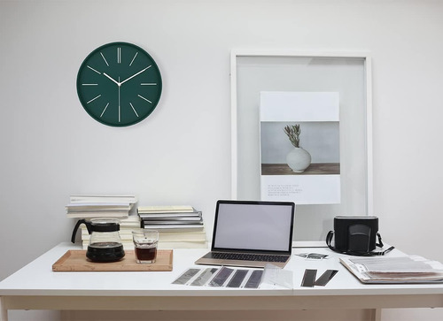 Reloj De Pared Moderno, Reloj De Pared 3d Redondo Brillante