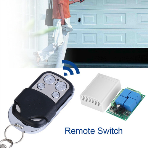 . Interruptor Relé Inalámbrico 12v 4-ch 433mhz Control