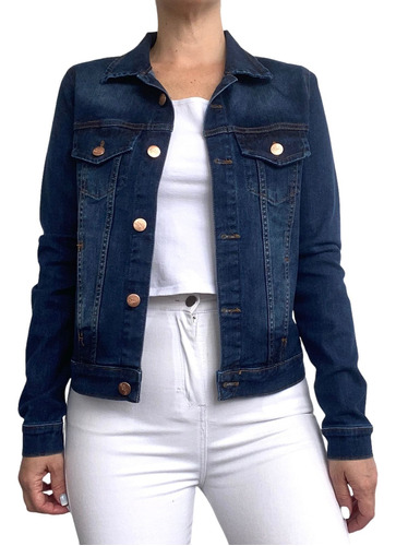 Campera De Jean Mujer