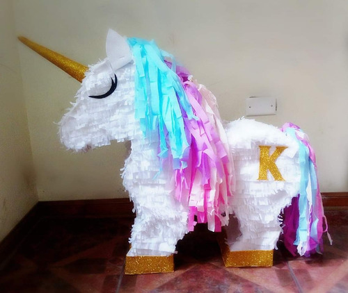 Piñata Unicornio Foto Real Cualquier Temática 