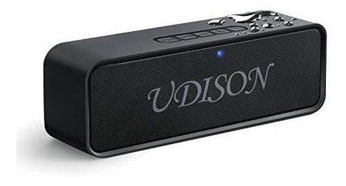 Udison Altavoces Bluetooth Portátiles Con Graves Mejorados Y