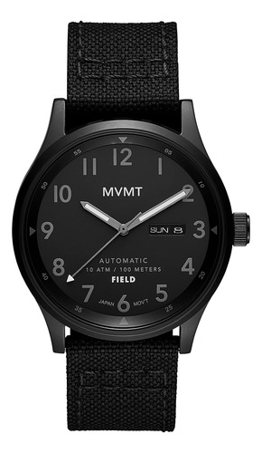 Reloj Automático Para Hombre Mvmt Field (triple Negro)
