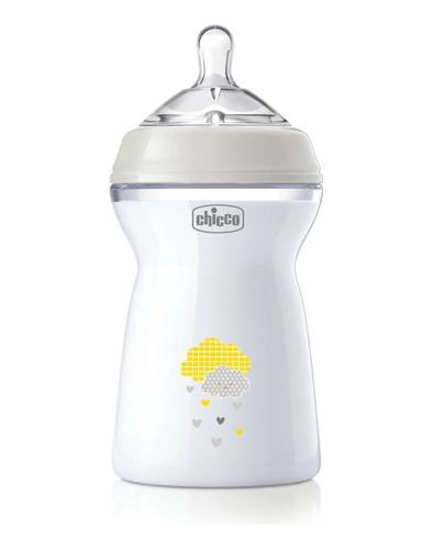 Mamadera Natural Feeling 330ml 6m+ Flujo Rapido Chicco