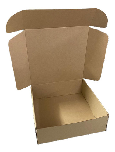 Imagen 3 de 5 de 20 Piezas Caja Para Envíos 30x30x10 Cms Mailbox Cartón Kraft