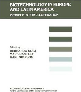 Libro Biotechnology In Europe And Latin America - Bernard...