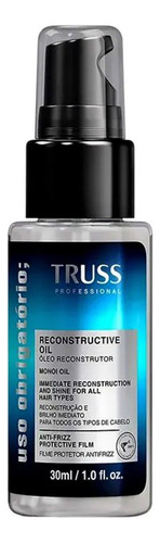Truss Uso Obrigatório Óleo Reconstrutor Uso Obrigatório 30ml