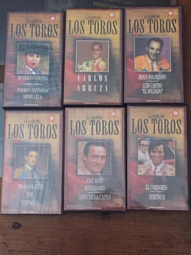 La Pasion Por Los Toros Vhs (Usado)