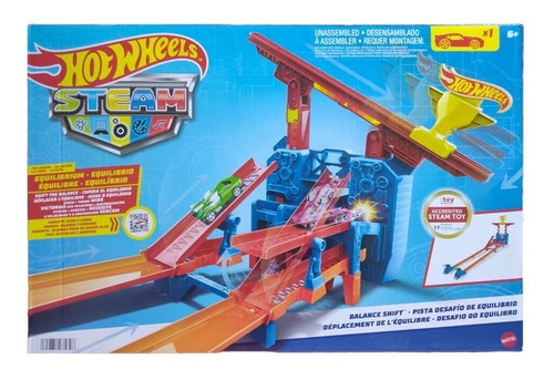 Set Pista De Juguete Hot Wheels Action Desafío De Equilibrio