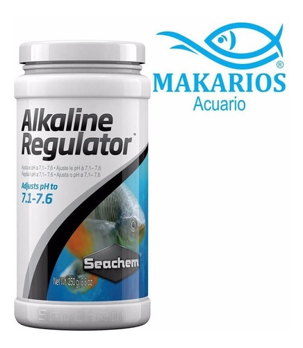 Imagen 1 de 5 de Alkaline Regulator 250 Gr Seachem Alcalino Regula Ph Acuario