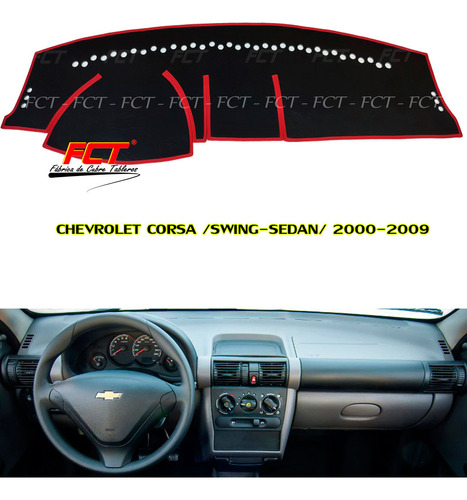 Cubre Tablero Premium/ Chevrolet Corsa/ 2002 2005 2007 2008