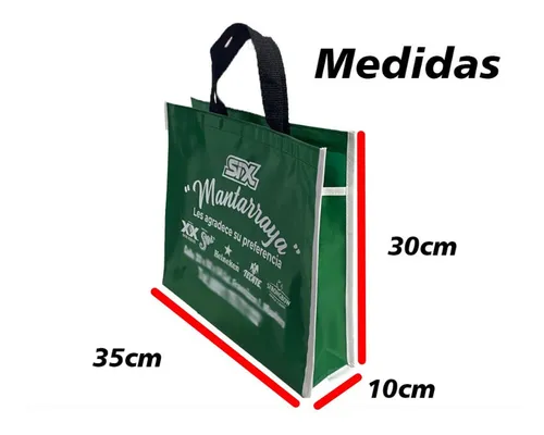Bolsas para 2025 mandado de lona