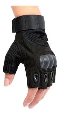 Guantes De Entrenamiento Táctico Medio Dedo Deportivo Cortos