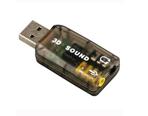 Tarjeta De Sonido Usb Externa 3d Sound 