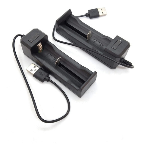 Cargador Pilas Baterias 18650 14500 26650 Linternas Led